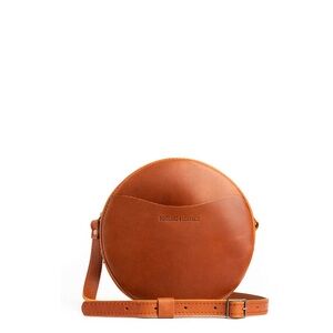 Portland Leather Circle Crossbody
